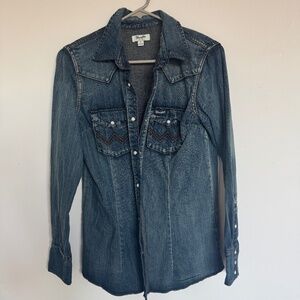 Wrangler denim shirt